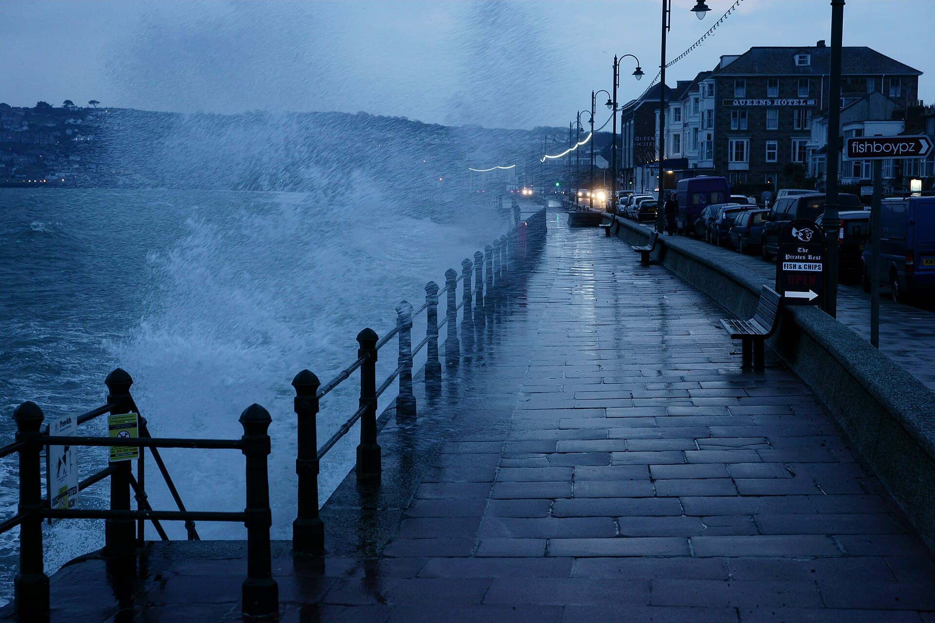 Penzance promenade
